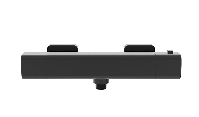 Rain douchemengkraan 15 cm zwart