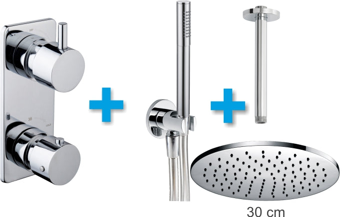 Caral inbouw douchemengkraan complete set type 3 8718053679303