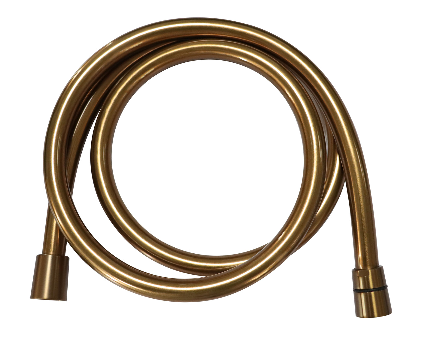 UniMatch doucheslang kunststof 150 cm geborsteld brons koper