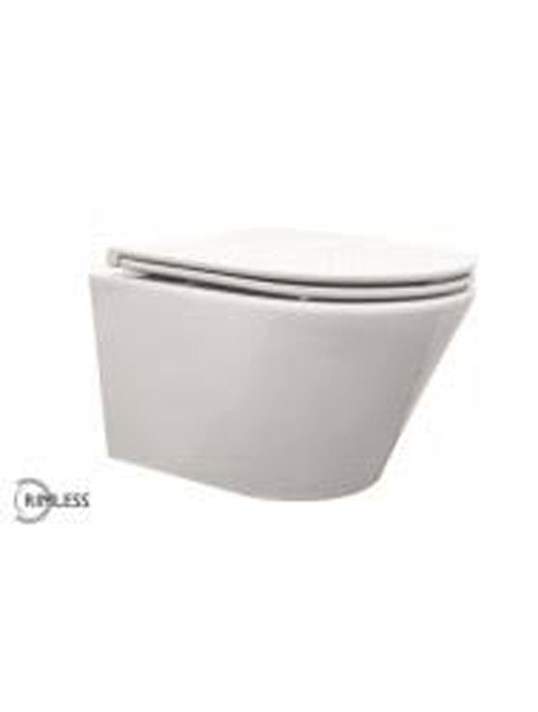 Vesta compact Soft-Close closetzitting 47 cm wit 8719323037502