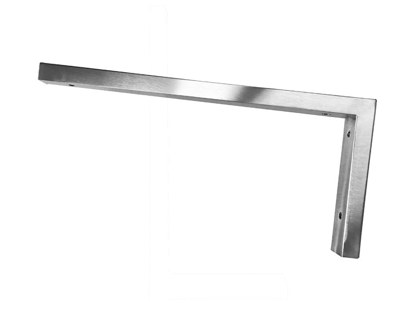 Modul support beugel 46 x 22 cm L-vorm RVS (look)