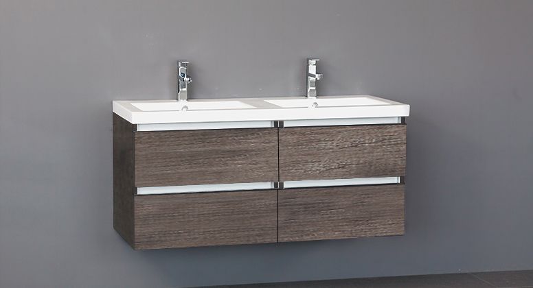 Badmeubel Trend Keramiek 120 Century Oak met 4 lades