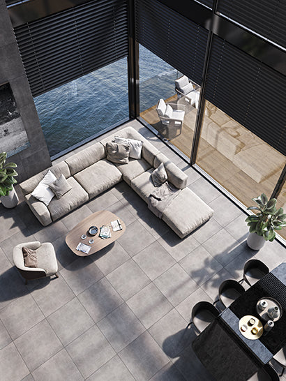 Vloertegel Stark Pure Grey 60x60 rect