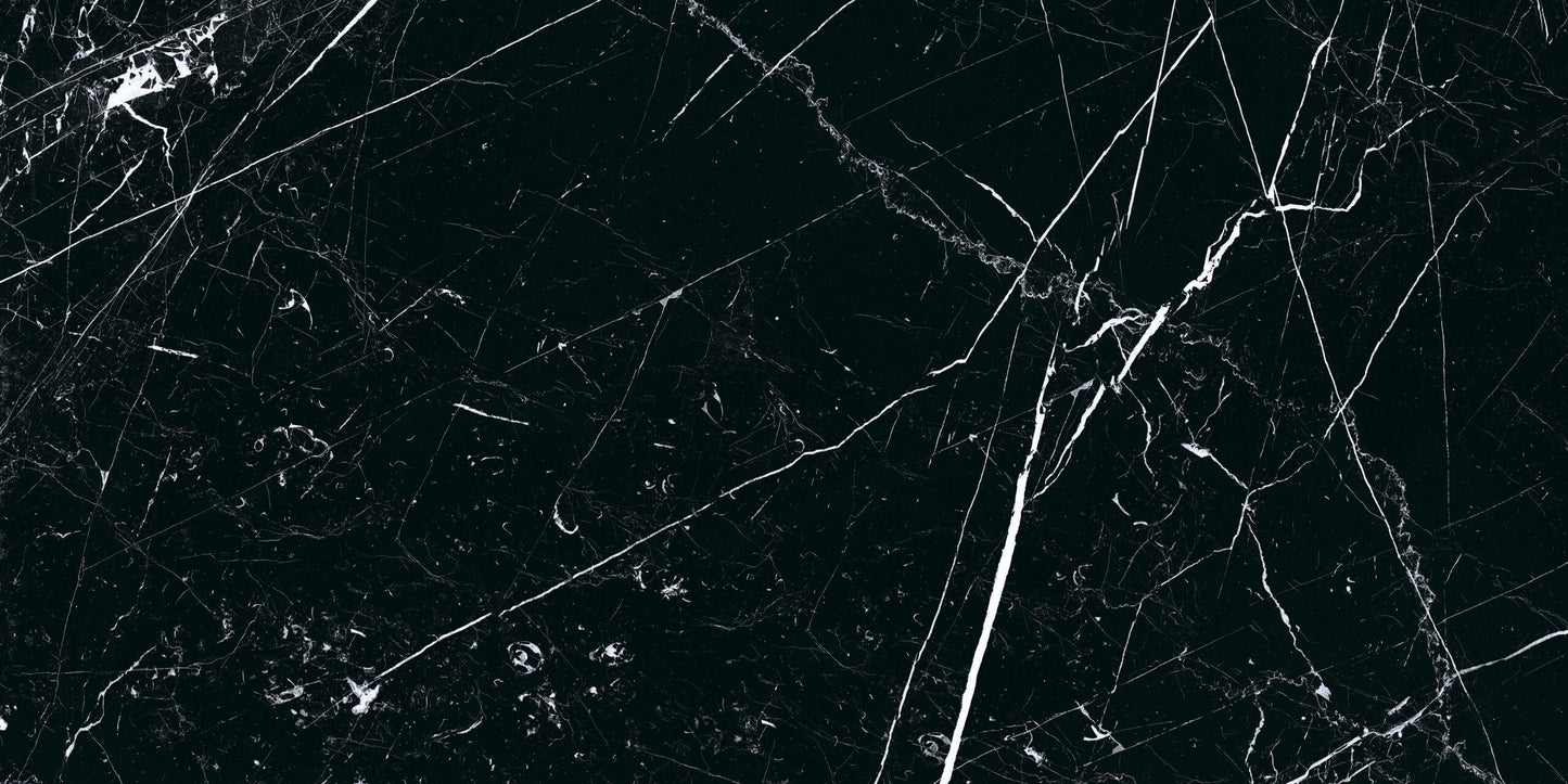 Vloertegel Nero Full Lappato Black 60x120 rect