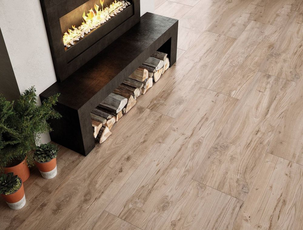 Nebraska Maple 30x120 rett vloertegels / wandtegels