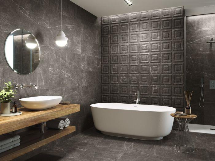 Wandtegel Shetland Dark 33,3x100 rett