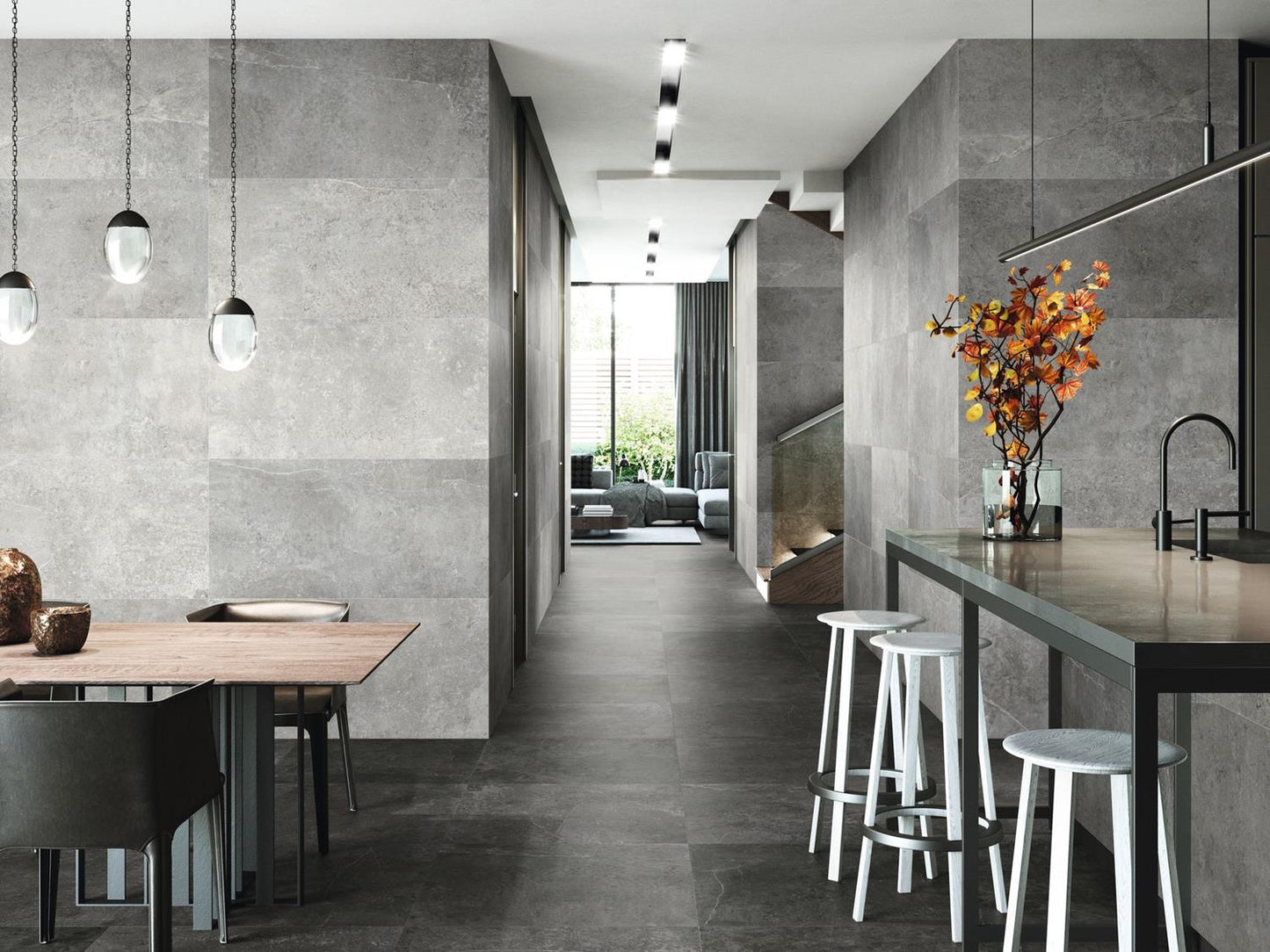 Vloertegel Zermatt Acero 60x120 rett