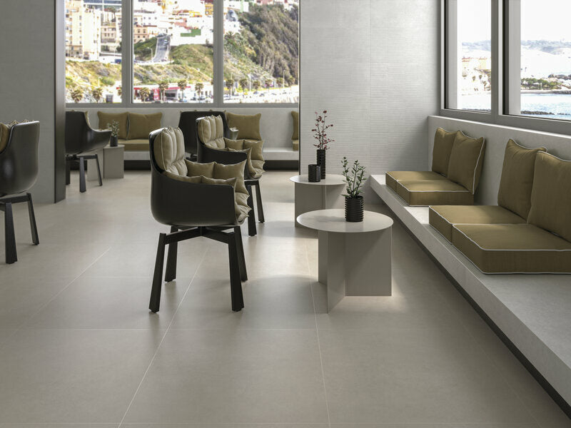 Vloertegel Cricket White 60x60 Rett