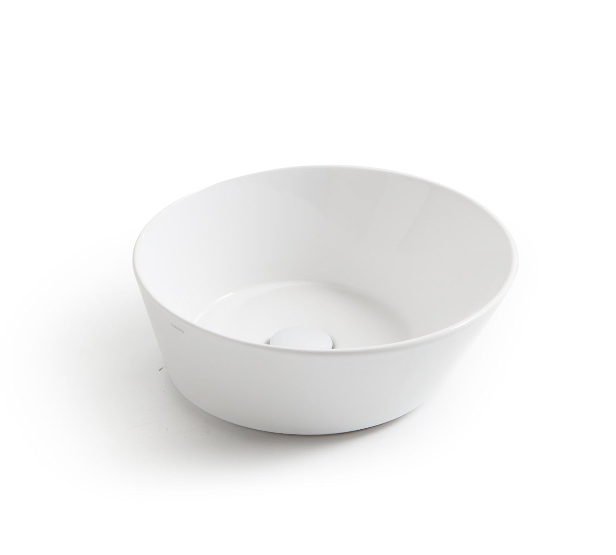 Mees Design Opbouw Waskom Rond Mat Wit