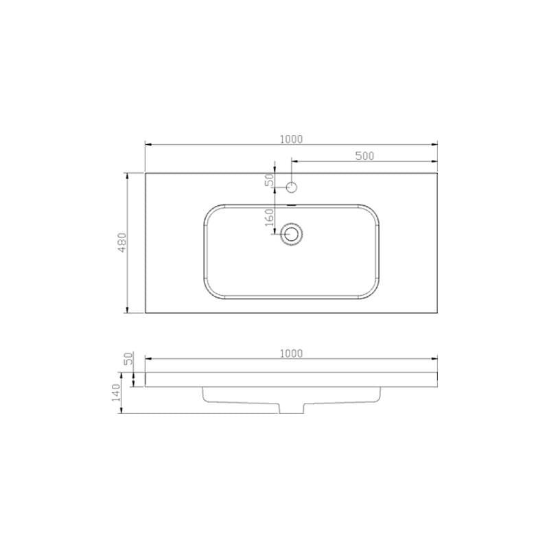 Badmeubel aktieset RN 100 Silver Grey