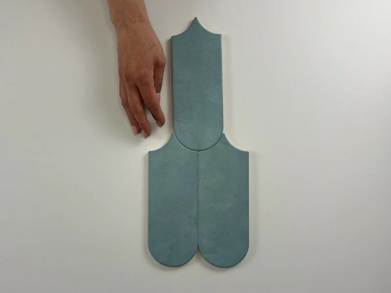 Wandtegel Alure Aqua visschub 8x21,5