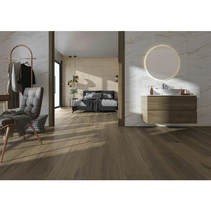 Vloertegel Camden Walnut 25x150 rett