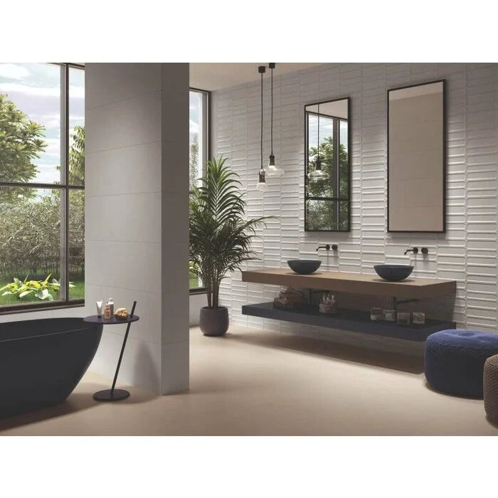 Wandtegel Gravity Sand 40x120 rett