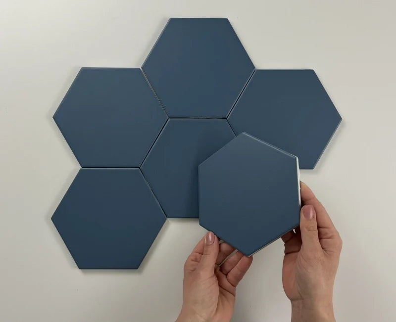 Hexagon Timeless Marine mat 15x17 vloertegel / wandtegel
