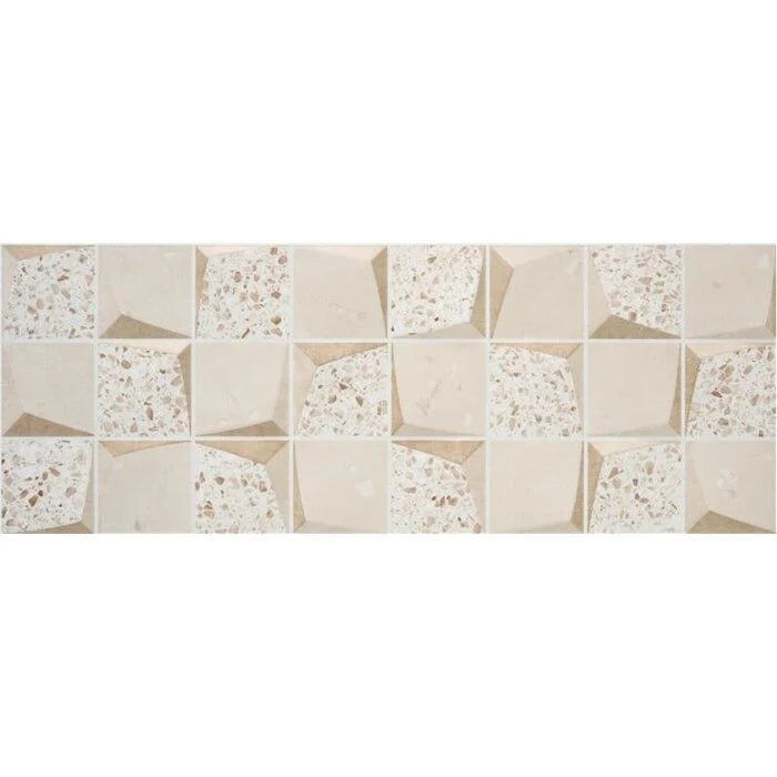 Indeed Confetti Pi Warm wandtegel 33,3x90 rett