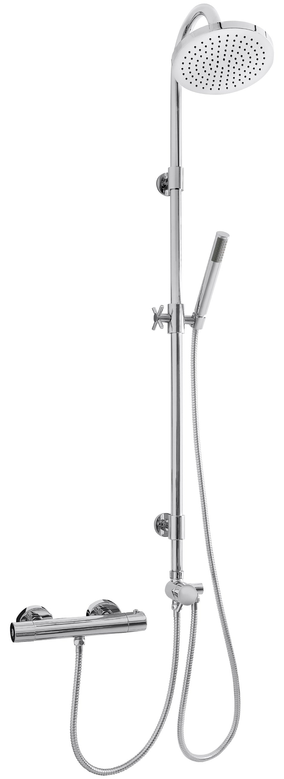 Altara opbouwset met kraan 20 cm chroom