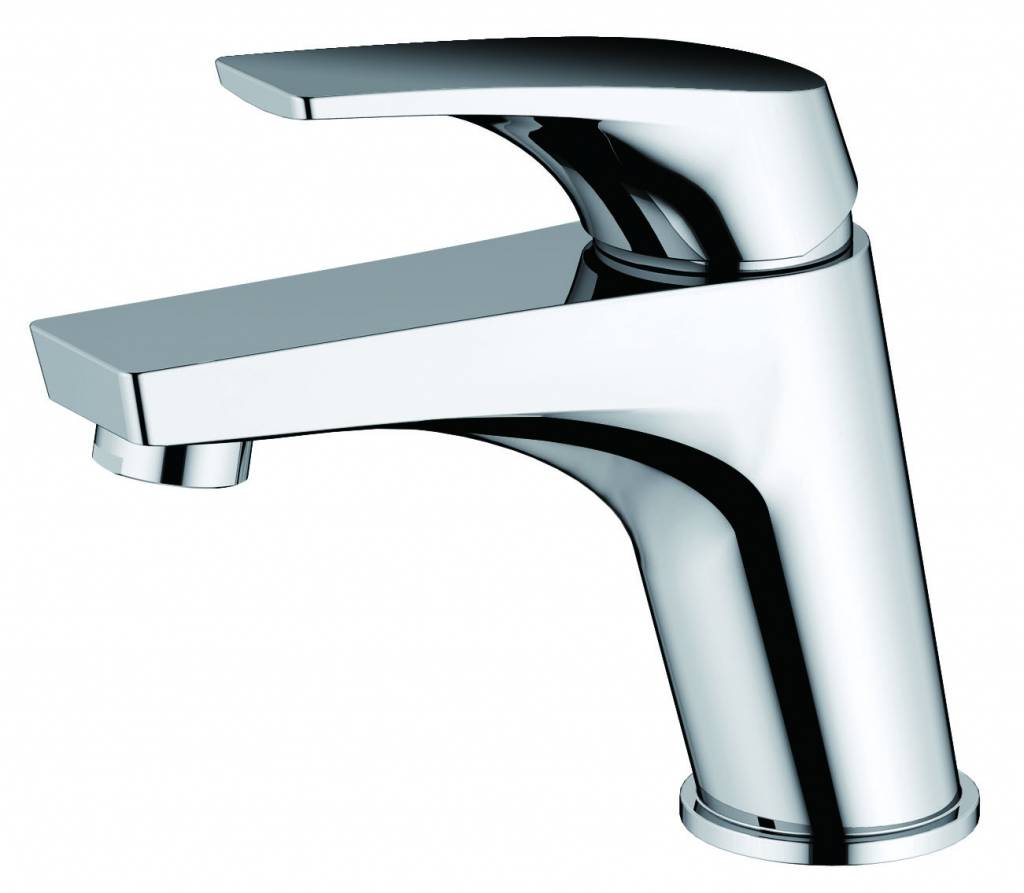 Wastafelmengkraan Force Rond chroom