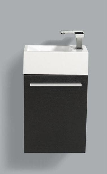 Fonteinkast L/R Zwart Wenge