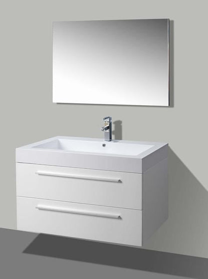 Badmeubel 100 Hollywood wit