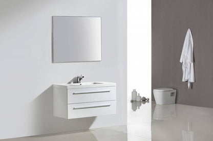 Badmeubel aktieset RN 100 Hoogglans Wit