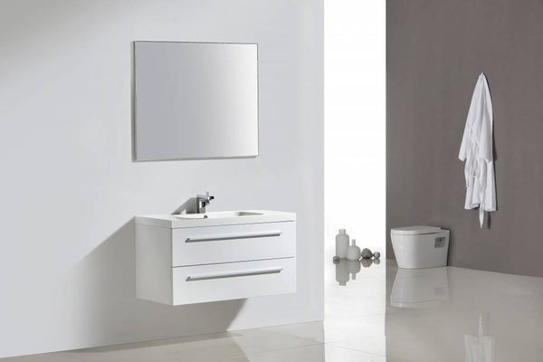 Badmeubel aktieset RN 100 Hoogglans Wit