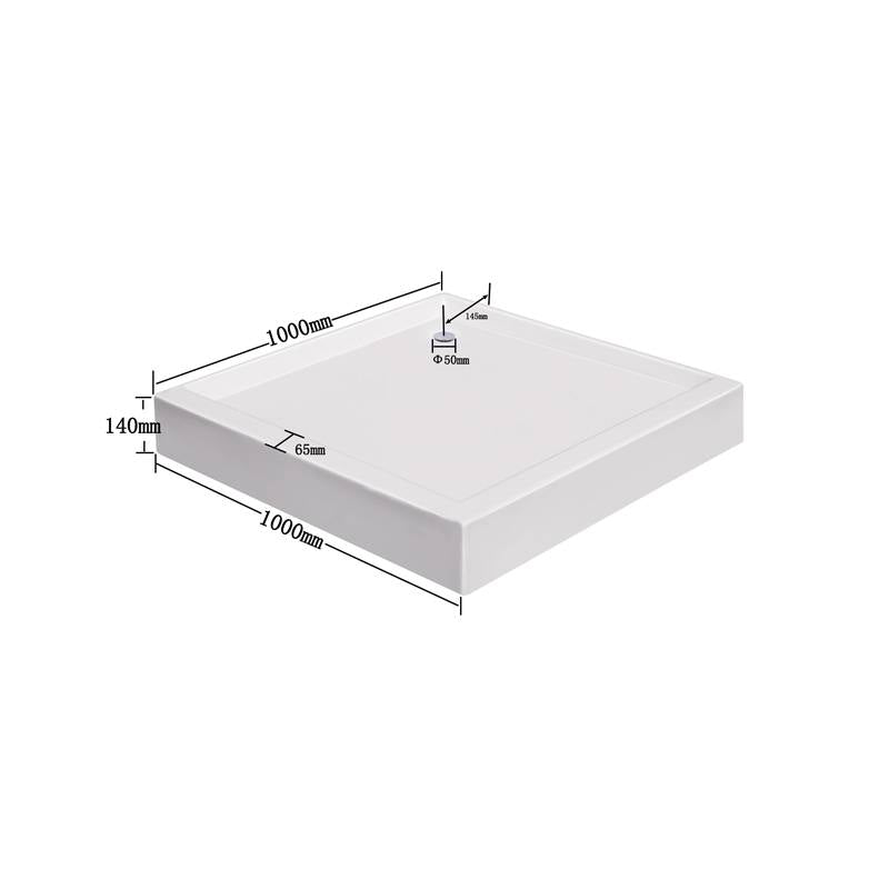 Douchebak Vierkant 100x100