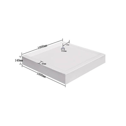 Douchebak Vierkant 100x100