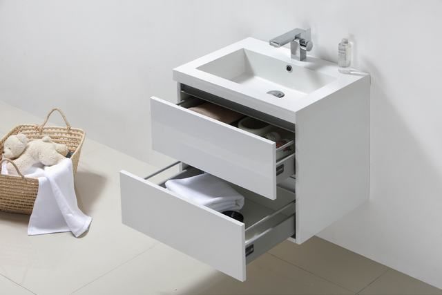 Badmeubel Trendline 60 Hoogglans Wit