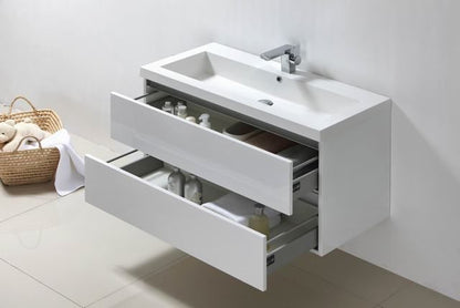 Badmeubel Trendline 100 Hoogglans Wit