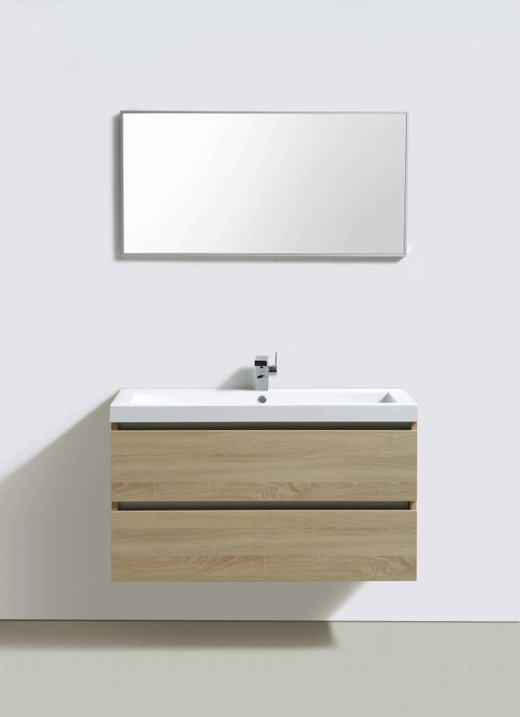 Badmeubel Trendline 100 Light Wood