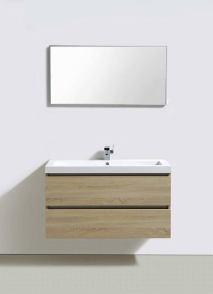 Badmeubel Trendline 100 Light Wood