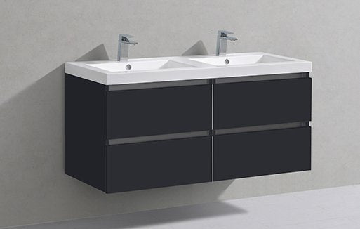 Badmeubel Trendline 120 Antraciet met 4 lades