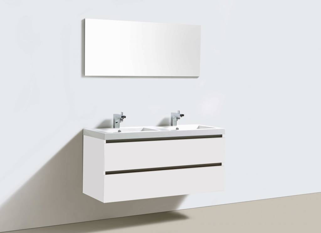 Badmeubel Trendline 120 Hoogglans Wit