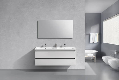 Badmeubel Trendline 140 Hoogglans Wit