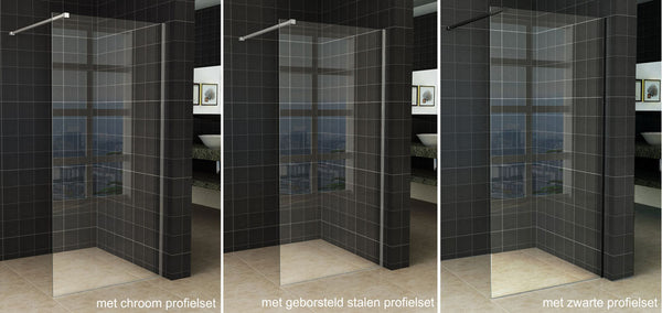 Wiesbaden Slim glasplaat helder 100x200 cm - 8mm NANO glas