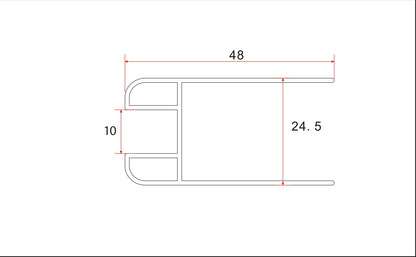 Comfort glasprofiel 8718858071067