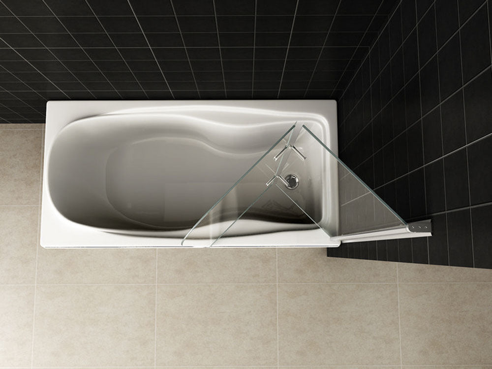 Fold vouwbare badwand 100 cm 6 mm Nano 8718858078226