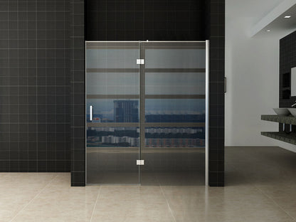 Turn nisdeur met vast paneel 140 cm 8 mm Nano