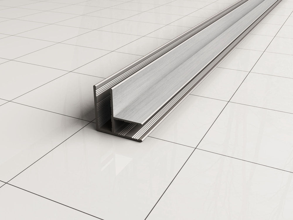 Hoekprofiel RVS (look)