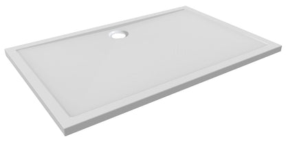 Compo acryl douchebak 140 x 90 x 4 cm rechthoek wit