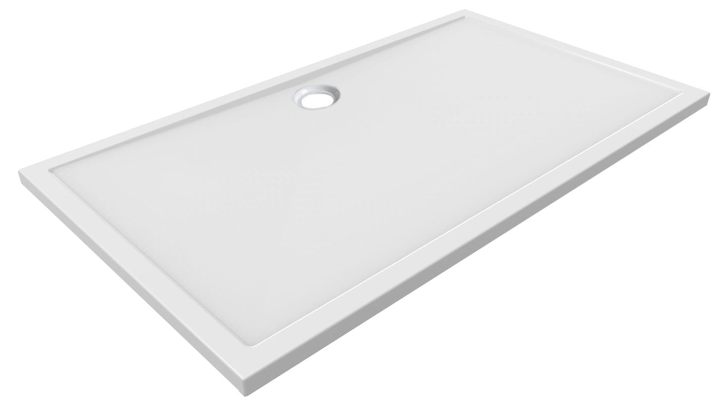 Compo acryl douchebak 160 x 90 x 4 cm rechthoek wit