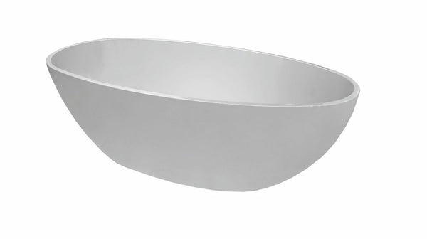 Wiesbaden Ellips vrijstaand acryl ligbad 180 x 90 wit