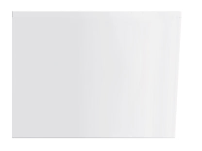 Zenn hoekbad rechts 180 x 80 cm acryl glans wit met waste glans wit