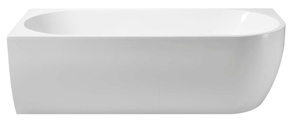 Wiesbaden Corner links acryl hoekbad 180x80 wit