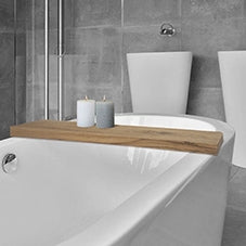 Wiesbaden OAK badplanchet robuust 80x20x5