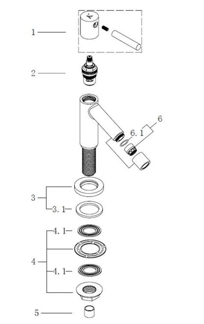 Benga toiletkraan chroom 8717306083621