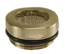 Caral Amador schuimstraalbreker fonteinkraan geborsteld staal PVD