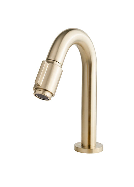 Wiesbaden Victoria luxe toiletkraan 1/2''geborsteld messing