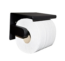 Brush toiletrolhouder zwart