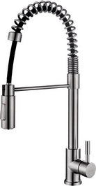 Floyd keukenkraan met flexibele handdouche RVS